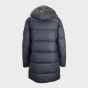 Jack Wills Мужская длинная пуховая куртка с капюшоном