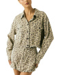 Wild Short Lightweight Leopard Shirt Jacket
