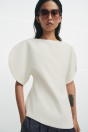 Zara ТОП С РУКАВАМИ-ВОЗДУШНЫМИ ШАРИКАМИ ZW COLLECTION 528429721-715-1