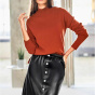 Rick Cardona Дизайнерский свитер, ржаво-красный