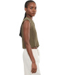Kim Wavy Stitch Button Shell