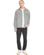Long Sleeve Flap Pocket Collared Overshirt