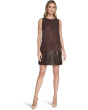 Sleevless Suede Shift