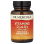 Dr. Mercola, витамины D3 и K2, низкая доза, 30 капсул