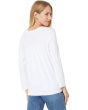 Shelby Ruched Shoulder 3/4 Sleeve Tee