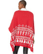 Fair Isle Knit Cape