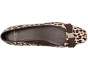 Deco Bow Downtown Leopard Haircalf Flat