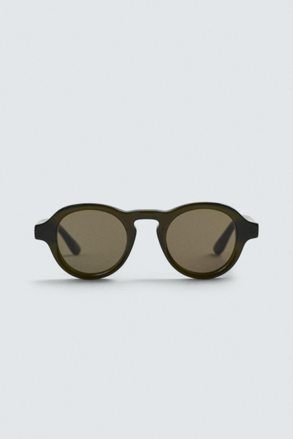 Zara КРУГЛЫЕ СОЛНЦЕЗАЩИТНЫЕ ОЧКИ 495684487-515-3