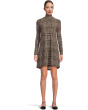Long Sleeve Turtle Swing Dress