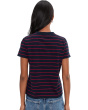 Stripe Perfect Crew Neck Tee