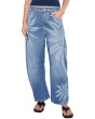 We The Free Good Luck Printed Barrel Jeans