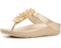 Fino Bead-Cluster Toe-Post Sandals