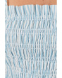 Beach Edit Beach Club Shirred Mini Dress