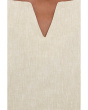 Rumba Linen Split Neck Tee