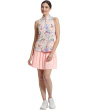 Crackle Print Sleeveless Top