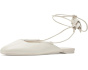 Eloise Ankle Wrap Mule Flats