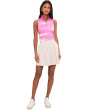 Painted Sunset Sleeveless Front Zip