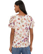 Crew Neck With Ruffle Seam