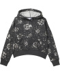 All Over Print Foil Glam Hooded Pullover (Big Kid)