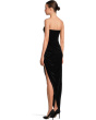 Strapless Side Drape Gown