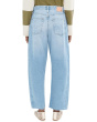 Hattie High-Rise Crop Barrel in Gesture