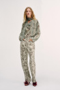 Zara ПРЯМЫЕ ДЖИНСЫ Z1975 С ЗАВЫШЕННОЙ ТАЛИЕЙ И ЗМЕИНЫМ принтом В виде ЖИВОТНЫХ