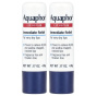 Aquaphor, стик для восстановления губ, мгновенное облегчение, 2 стика по 4.8 г (0,17 унции)