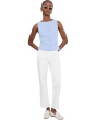 Petite Mid-rise Kennedy Straight Leg Jeans