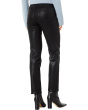 Cindy in Black Fog Luxe Coating