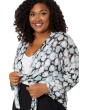 Plus Size Sand Dollar 4-Way Cardigan