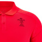 Macron Туристическая футболка поло Wales Rugby 2025 для взрослых