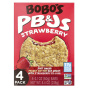 Bobos Oat Bars, PB & Js, клубника, 4 упаковки по 60 г (2,1 унции)