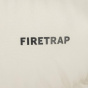 Firetrap Мужская пуховая куртка на молнии с воронкообразным вырезом и длинным рукавом