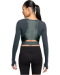 Pro Dri-FIT Cropped Long-Sleeve Top