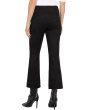 Pearl Crop Flare Hi Rise Sueded Scuba