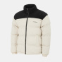 Firetrap Мужская пуховая куртка на молнии с воронкообразным вырезом и длинным рукавом