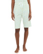 Short Sleeve Henley Bermuda Shorts Pajama Set