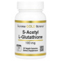 California Gold Nutrition, S-ацетил-L-глутатион, 100 мг, 30 растительных капсул