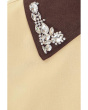 Barn Jacket With Embellished Collar