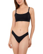 Cotton Refined Rib Scoop Bralette