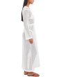Beach Edit Gathered Lace Cover Up