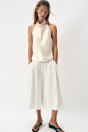 Zara АТЛАСНЫЙ ТОП НА БРЕТЕЛЬКАХ 505088676-700-1