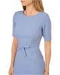 Mini Bow Front Sheath Dress