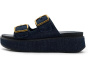 Gen FF Max Buckle Two Bar Denim Slides