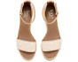 Clemens Raffia Espadrille Wedge Heel Sandals