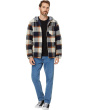 Cotton Plaid Quilted Puffer