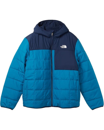 The North Face Kids Двусторонняя куртка с капюшоном Shasta на молнии (для маленьких детей /для больших детей)