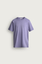 Zara Базовая футболка SLIM-FIT /01 Сиреневый нежный