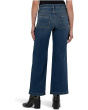 Jean High Rise Wide Leg Front And Back Patch Pockets