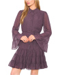 Tiered Ruffled Button Front Dress